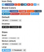 Social share buttons plugin for Virtuemart products